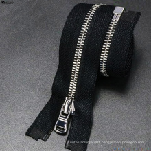 handbag plating color recycle coat metal zipper factory